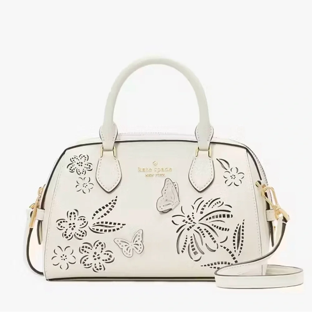 Kate Spade Madison Perforated Small Dolly Duffel crossbody handbag KL035 - Picture 9 of 15